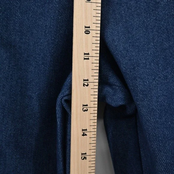 Vtg‎ 1970s Jeans Womens Size 14 California JC Penney 100% Cotton Union Made USA - Picture 4 of 13